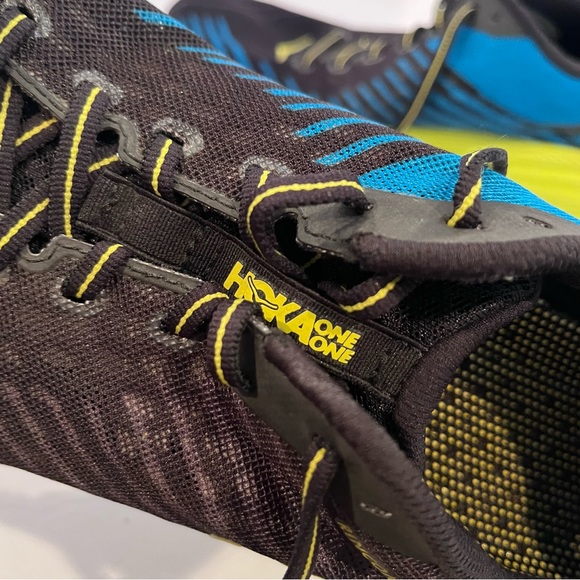 Men’s US 11 Hoka One One Rincon Black Citrus Running Sneakers 1102874 BCTRS - Picture 7 of 16